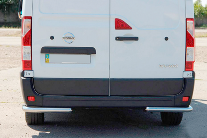 Rear Corner Bars AK003 (2 pcs, stainless steel) for Opel Movano 2010-2021 - image 2