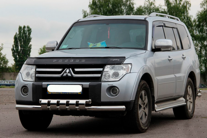 Front Bull Bar ST015-13 (Stainless Steel) for Mitsubishi Pajero Wagon IV 2006-2021 - image 3