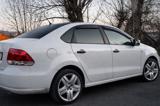 Window Deflectors SD (4 pcs, HIC) for Volkswagen Polo 2010-2017 - image 2