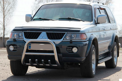 Bull Bar QT006 (Stainless Steel) for Mitsubishi Pajero Sport 1996-2007 - image 3