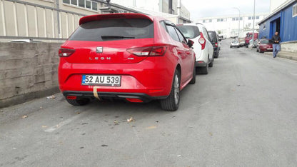 Rear bumper cover (primed for painting) for Seat Leon 2013-2020 - image 3