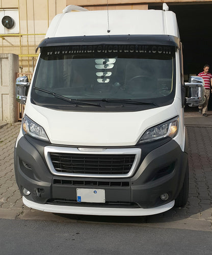 Windshield Visor (black gloss, 5mm) for Fiat Ducato 2006-2025 - image 20