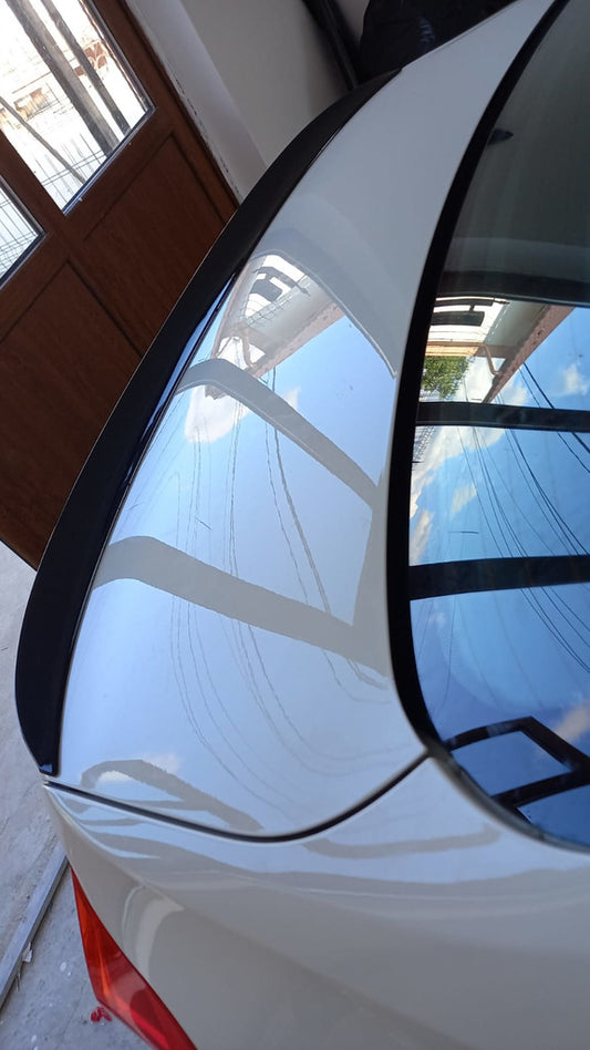 Lip Spoiler (Sunplex, Black) for BMW 3 Series F-30/31/34 2012-2019 - image 2