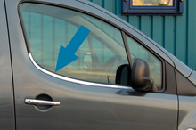 Stainless Steel Window Trim for Citroen Berlingo 2008-2018 - image 1
