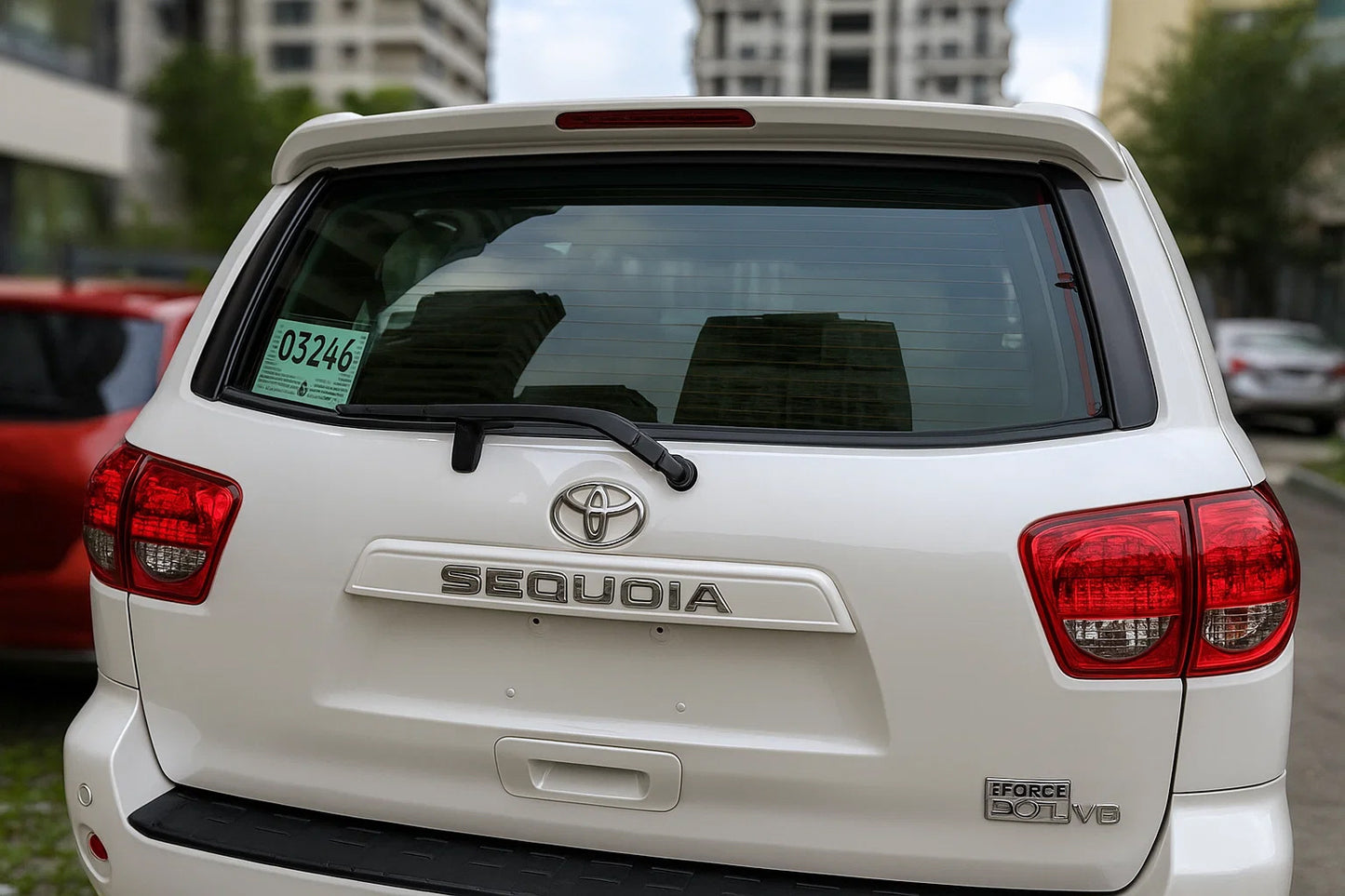 Rear Spoiler Libao (2008-2012, ABS Plastic) for Toyota Sequoia 2007-2022 - image 2