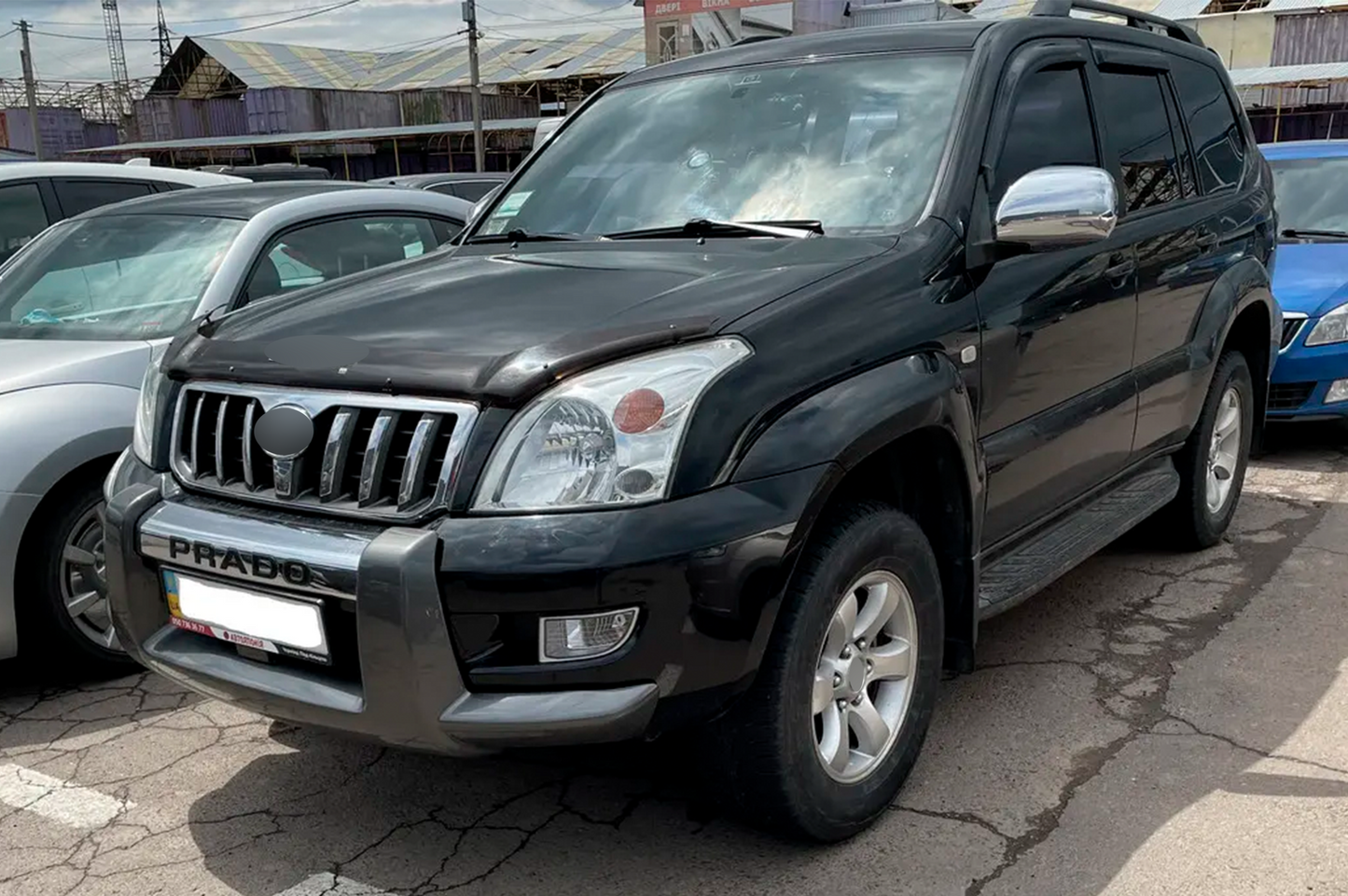 Window Deflectors (4 pcs, HIC) for Toyota Land Cruiser Prado 120 2002-2009 - image 4