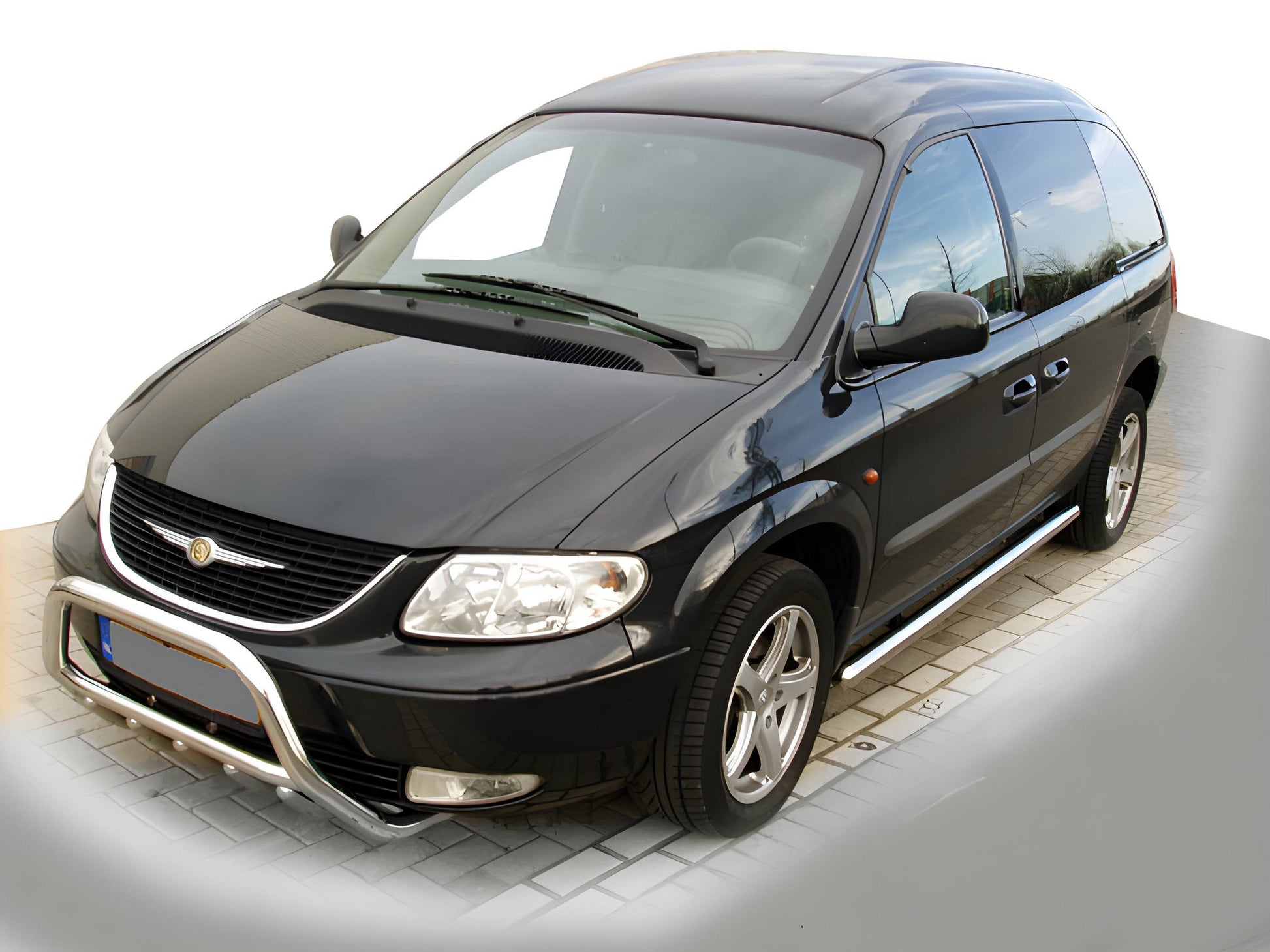 Front Bar WT003 (Stainless Steel) for Chrysler Voyager 2001-2007 - image 1