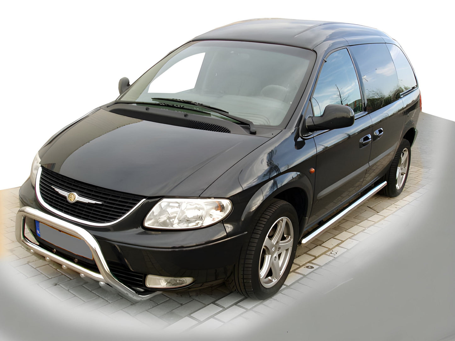 Front Bar WT003 (Stainless Steel) for Chrysler Voyager 2001-2007 - image 1