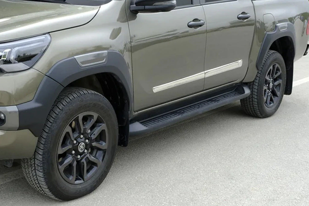 Stainless Steel Door Moldings (4 pcs) for Ford Ranger 2011-2022 - image 4