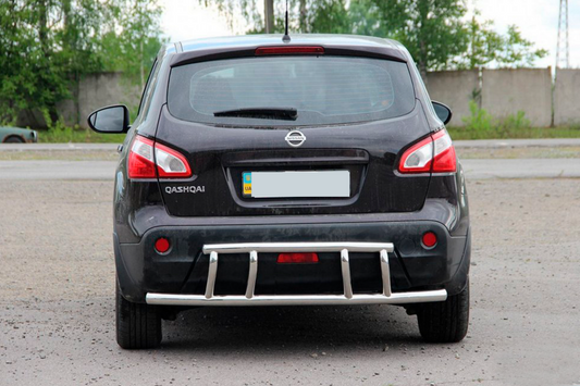 Rear Bar AK011 (Stainless Steel) for Nissan Qashqai 2010-2014 - image 2