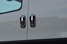 Chrome Door Handle Covers and Trims (8 pcs, Stainless Steel) for Fiat Doblo II 2010-2022 - image 1