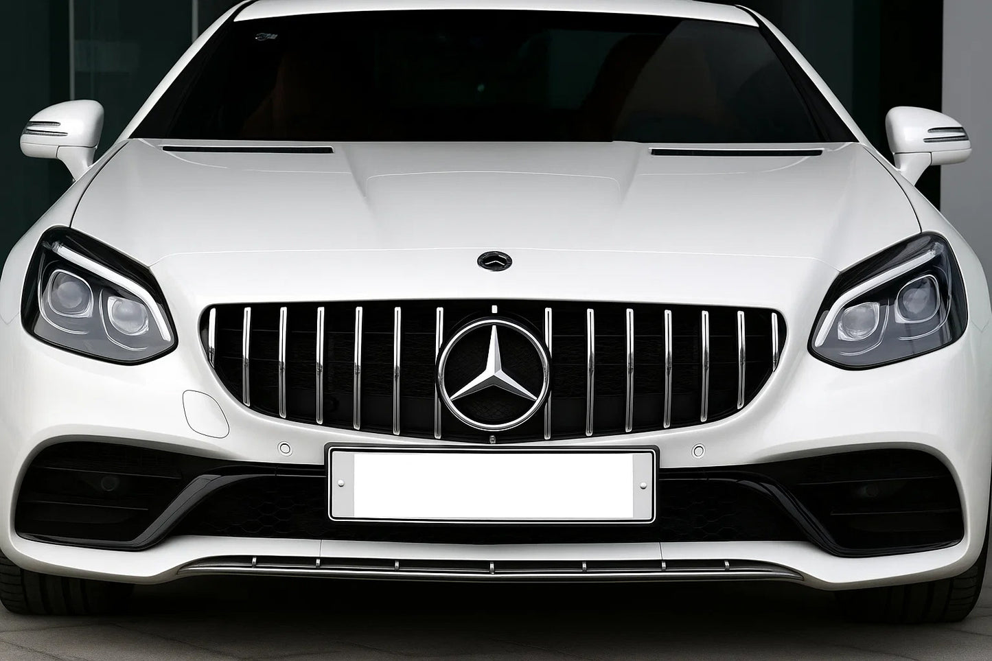 Front Grille GT Panamericana for Mercedes SLC R172 2016-2020 - image 4