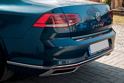 Exhaust tips OmsaLine SD/SW (2019+, 3 pcs, stainless steel) for Volkswagen Passat B8 2015-2023 - image 2