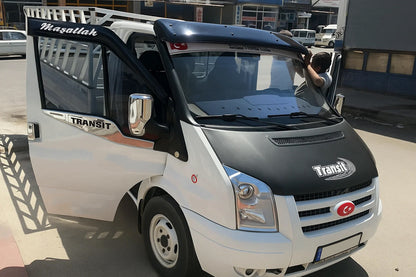 Window Trim Carmos (2 pcs, Stainless Steel) for Ford Transit 2000-2014 - image 3