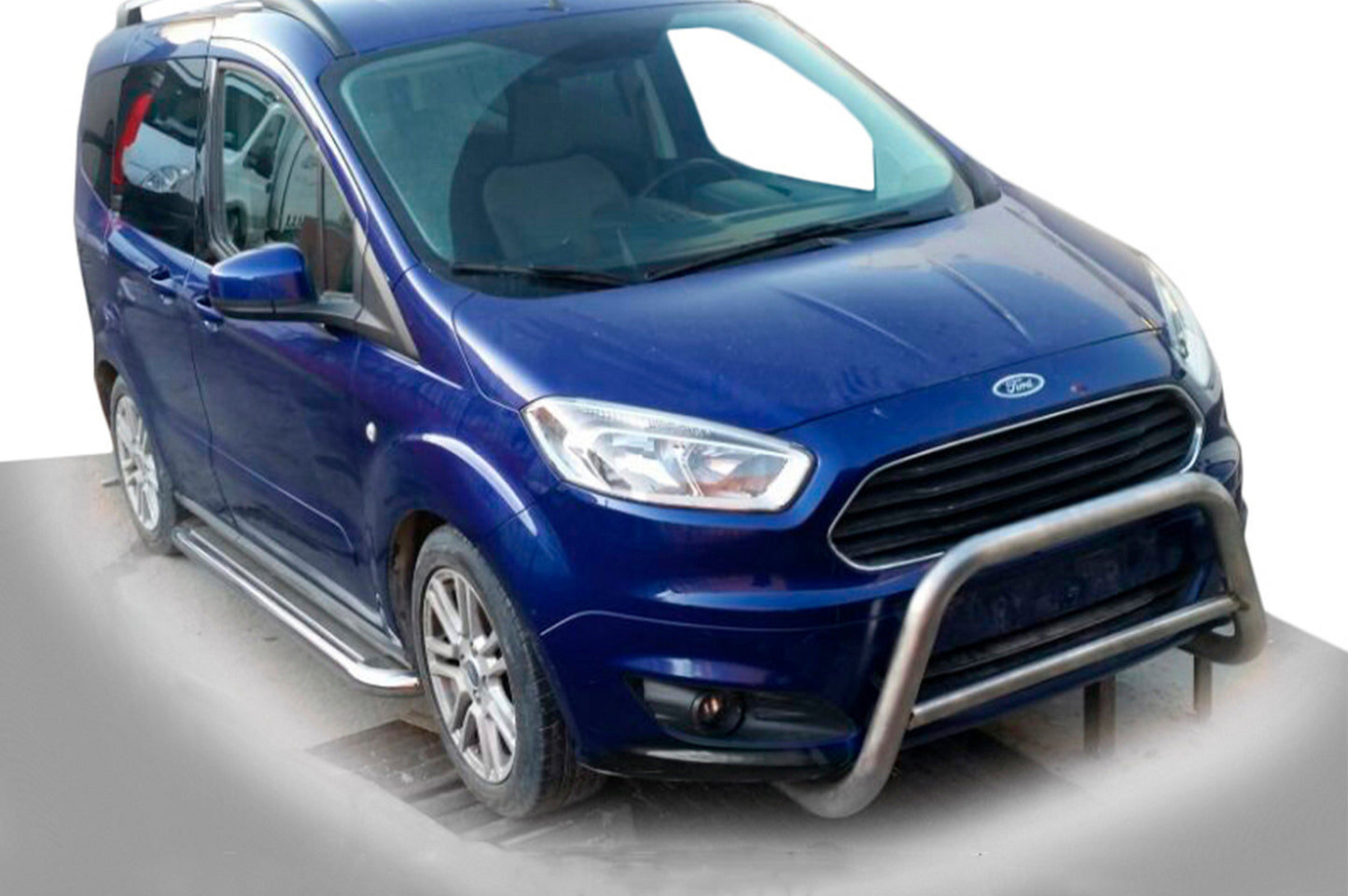Front Bar WT005 (Stainless Steel) for Ford Courier 2014-2023 - image 1