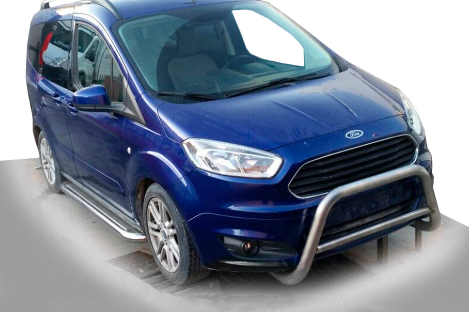 Front Bar WT005 (Stainless Steel) for Ford Courier 2014-2023 - image 1