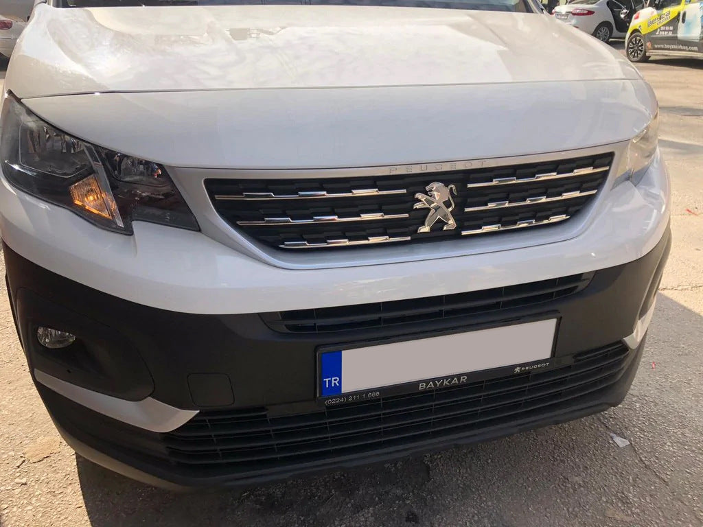 Chrome Grille Covers (Stainless Steel) for Peugeot Partner/Rifter 2019- - image 5