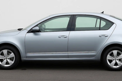 Door Mouldings (SD/SW, Stainless Steel) for Skoda Octavia III A7 2013-2019 - image 1