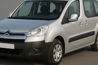 Mirror Covers 2008-2012 (2 pcs, Stainless Steel) for Citroen Berlingo 2008-2018 - image 1