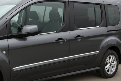 Lower window trims stainless steel (4 pcs) for Ford Connect 2014-2021 - image 1