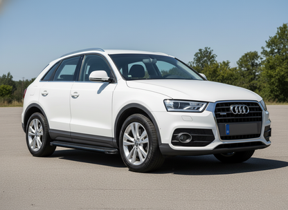 Side Steps RedLine Black (2 pcs, Aluminum) for Audi Q3 2011-2019 - image 1