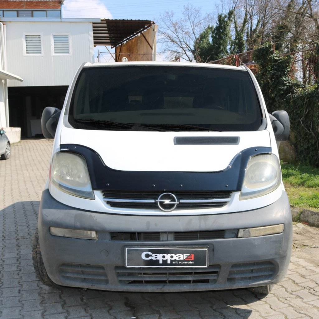 Hood deflector long (EuroCap) for Renault Trafic 2001-2015 - Reelken Auto