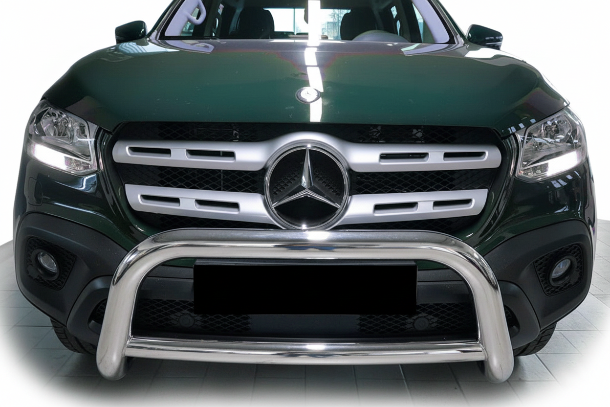 Front Bull Bar WT005 (stainless steel, 60mm) for Mercedes X class 2017-2020 - image 1