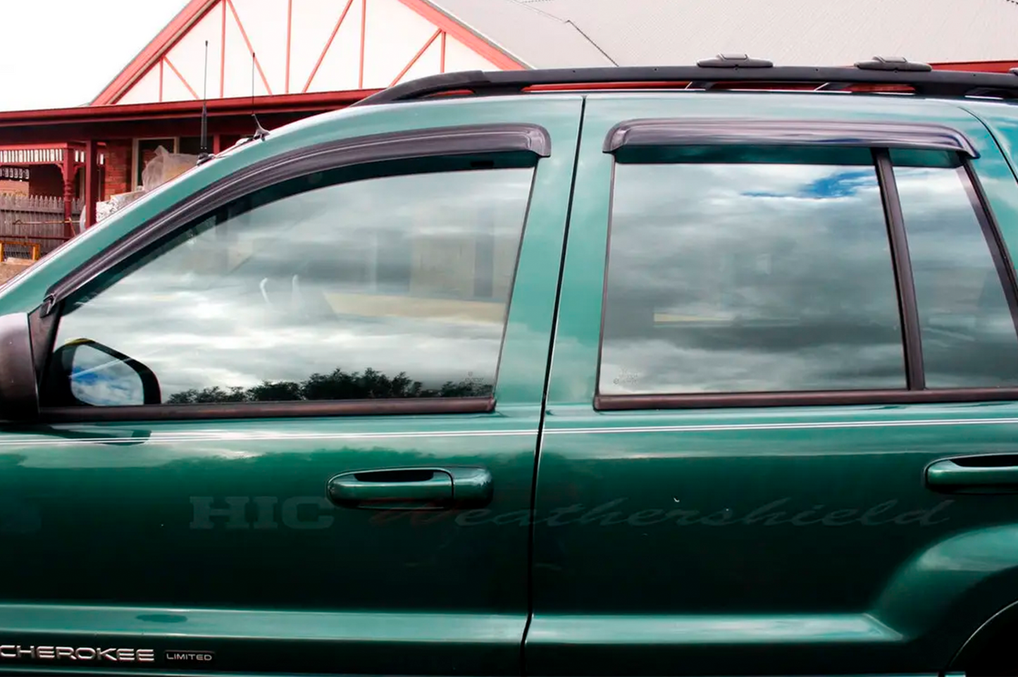 Window Deflectors (4 pcs, HIC) for Jeep Grand Cherokee WJ 1999-2004 - image 2
