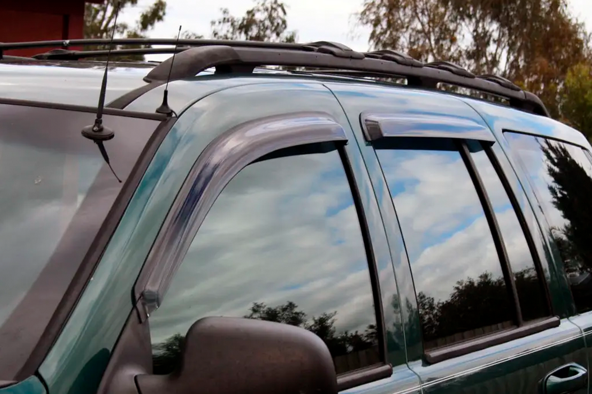 Window Deflectors (4 pcs, HIC) for Jeep Grand Cherokee WJ 1999-2004 - image 4