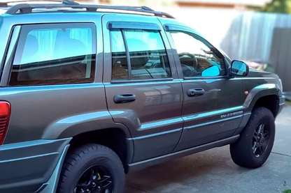 Window Deflectors (4 pcs, HIC) for Jeep Grand Cherokee WJ 1999-2004 - image 6