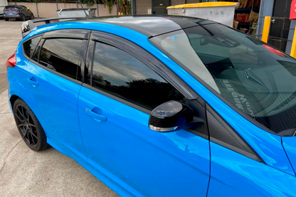 Window Deflectors (4 pcs, HIC) for Ford Focus III 2011-2017 - image 1