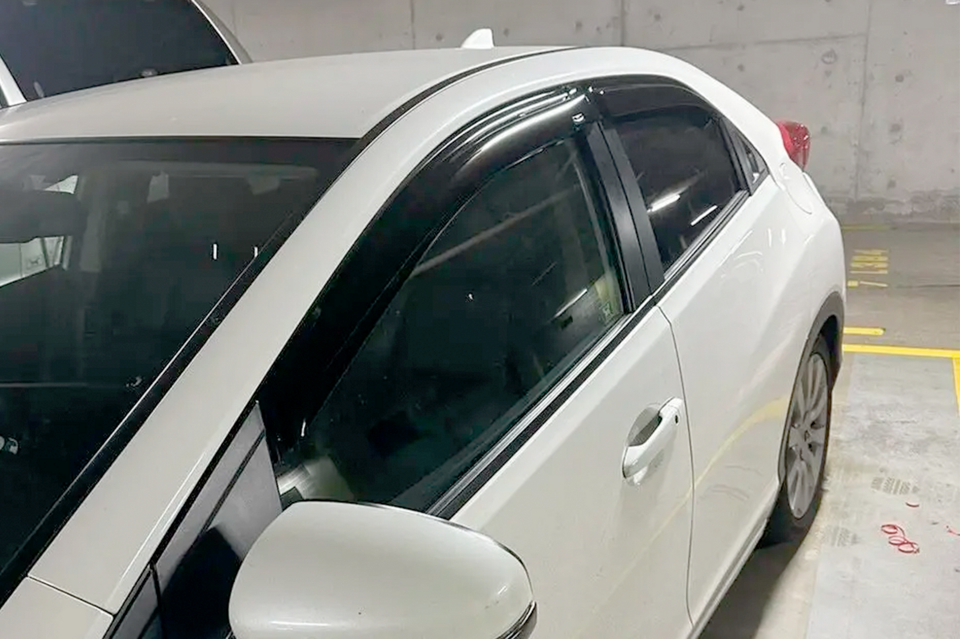 Window Deflectors HB 2012+ (4 pcs, HIC) for Honda Civic HB 2012-2020 - image 2