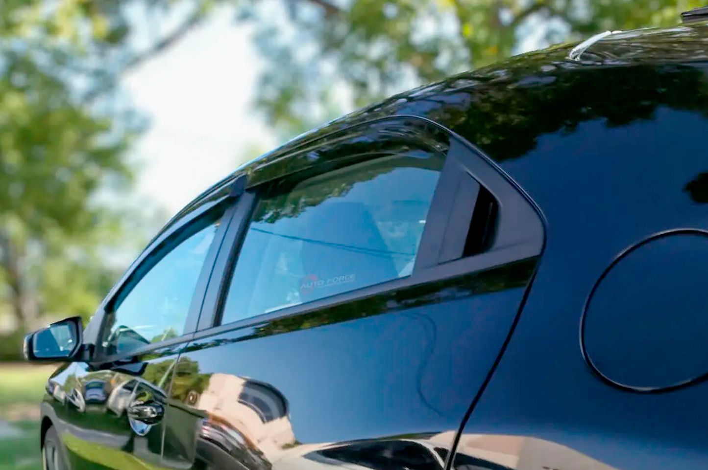 Window Deflectors HB 2012+ (4 pcs, HIC) for Honda Civic HB 2012-2020 - image 4