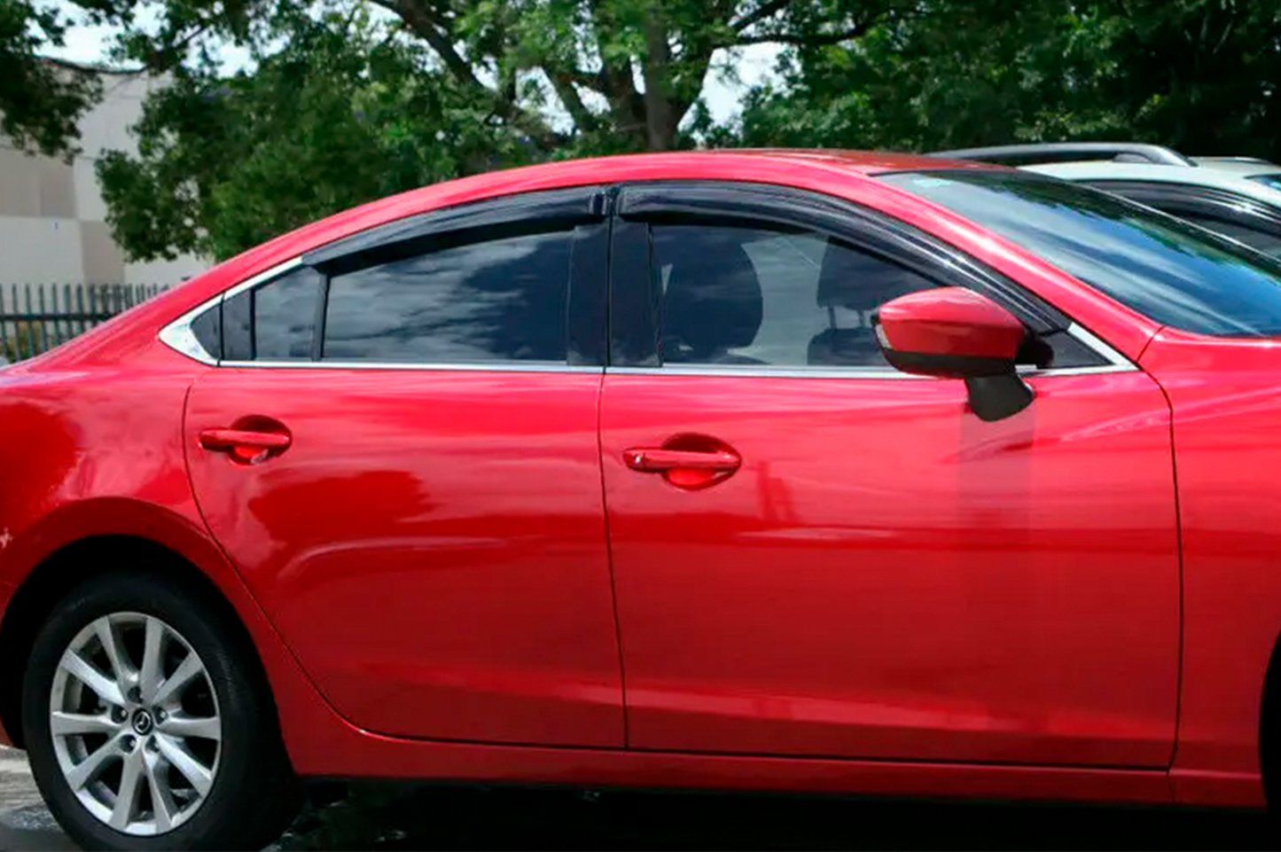 Window Deflectors SD (4 pcs, HIC) for Mazda 6 2012-2024 - image 1