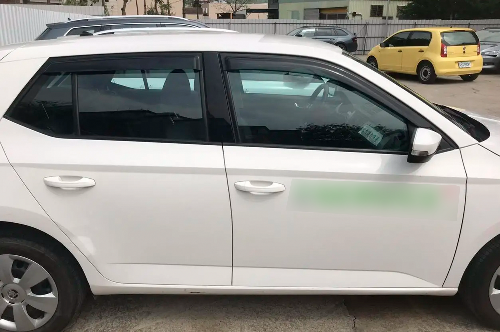 Window Deflectors HB (4 pcs, HIC) for Skoda Fabia 2014-2021 - image 2