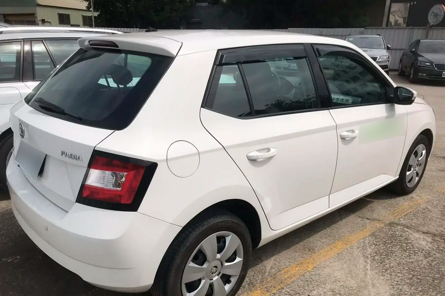 Window Deflectors HB (4 pcs, HIC) for Skoda Fabia 2014-2021 - image 3