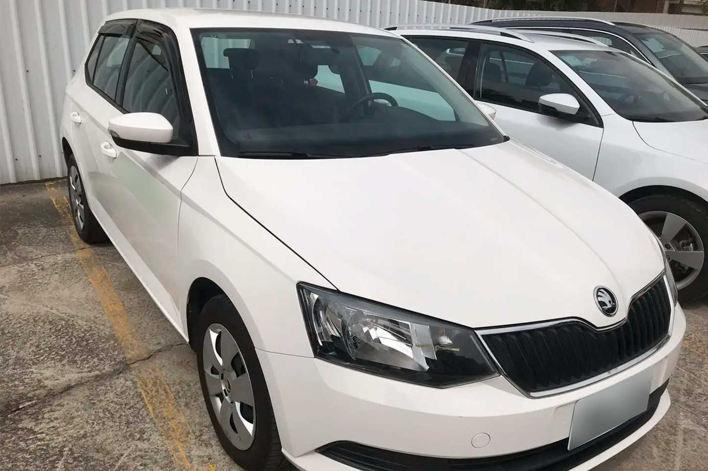 Window Deflectors HB (4 pcs, HIC) for Skoda Fabia 2014-2021 - image 4