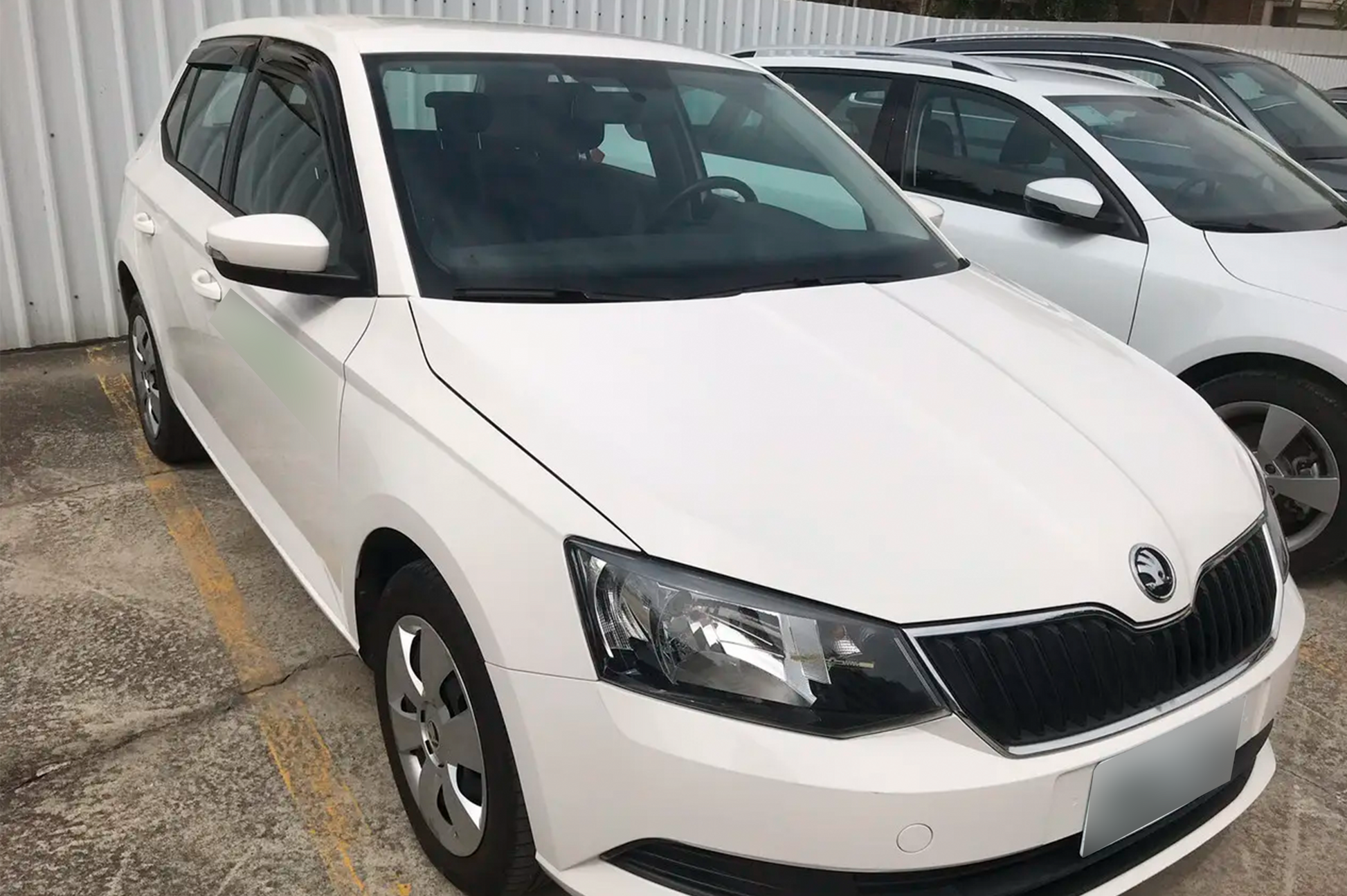 Window Deflectors HB (4 pcs, HIC) for Skoda Fabia 2014-2021 - image 4