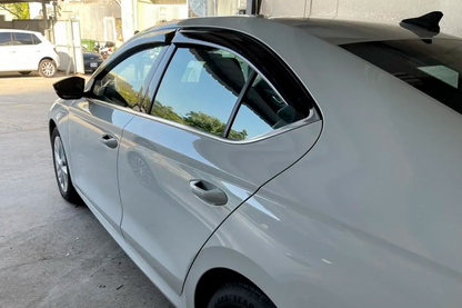 Window Deflectors Liftback (4 pcs, HIC) for Skoda Octavia IV A8 2020- - image 2