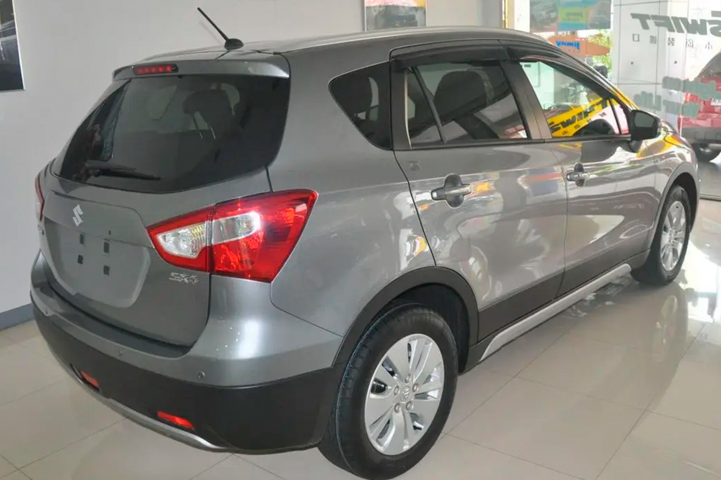 Window Deflectors (4 pcs, HIC) for Suzuki SX4 S-Cross 2013-2016 - image 4