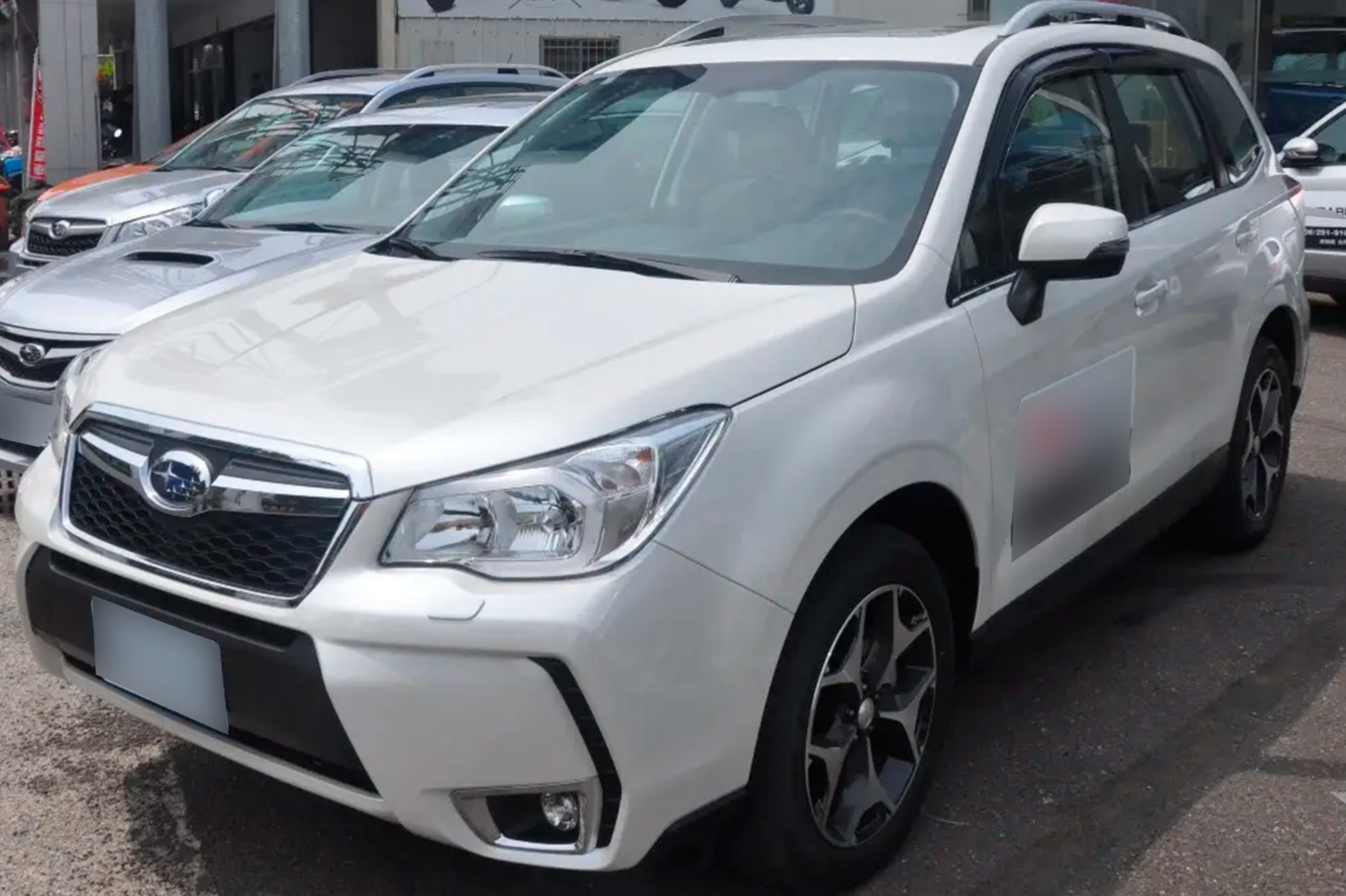 Window Deflectors (4 pcs, HIC) for Subaru Forester 2013-2018 - image 2