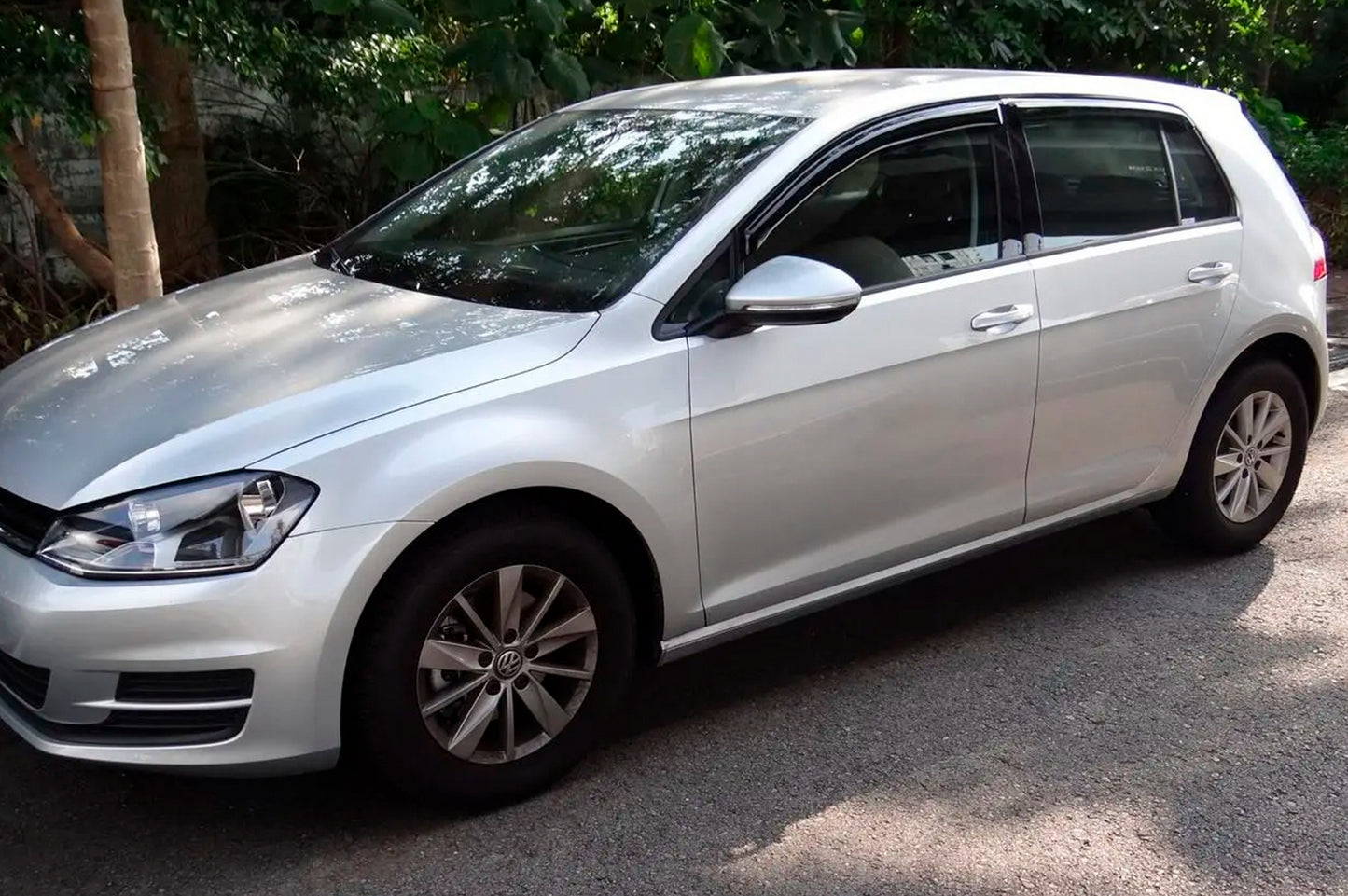 Window Deflectors HB (4 pcs, HIC) for Volkswagen Golf 7/E-Golf 2012-2020 - image 3