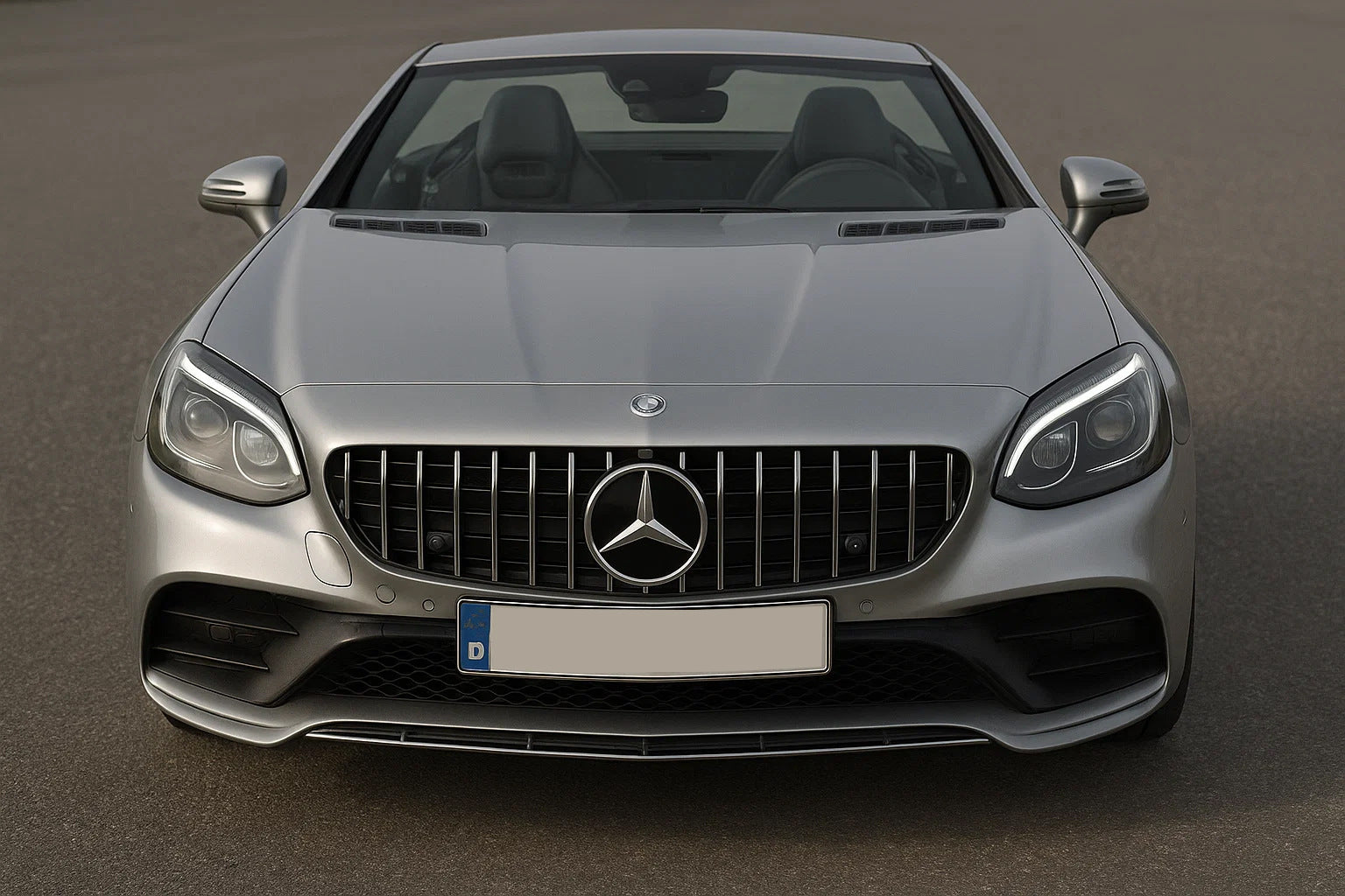 Front Grille GT Panamericana for Mercedes SLC R172 2016-2020 - image 1