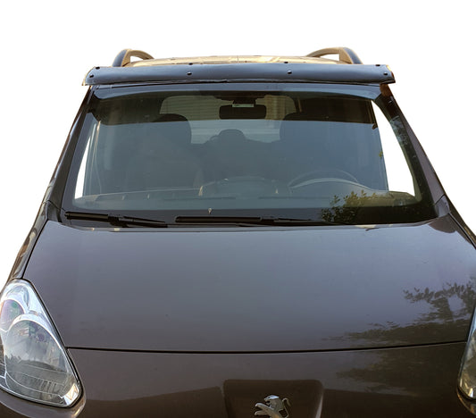 Windshield Visor (black gloss, 5mm) for Citroen Berlingo 2008-2018 - image 2