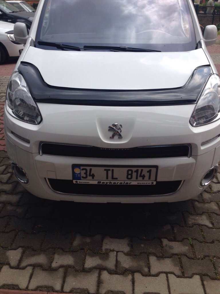 Hood deflector long (EuroCap) for Peugeot Partner Tepee 2008-2018 - image 14