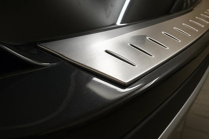 Rear bumper protector Libao (2013-2016, stainless steel) for Toyota Rav 4 2013-2018 - image 3