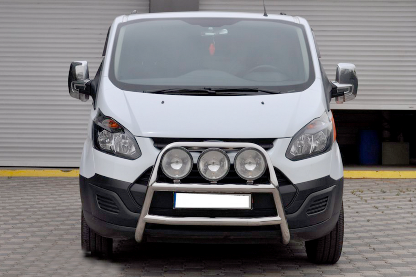 Bull Bar WT022 (Stainless Steel) for Ford Custom 2013-2022 - image 1