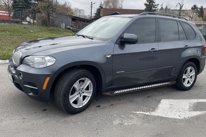 Side Steps New Vision Black (2 pcs, Aluminum) for BMW X5 E-70 2007-2013 - image 1