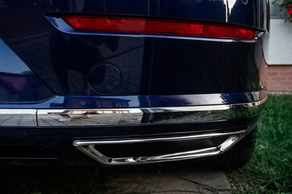 Exhaust tips (2 pcs, stainless steel) for Volkswagen Arteon 2017-2025 - image 1