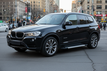 Side Steps Vision New Grey (2 pcs, Aluminum) for BMW X3 F-25 2011-2018 - image 1